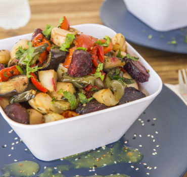Chooks & Chips Mediterranean Veg
