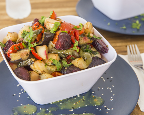 Chooks & Chips Mediterranean Veg