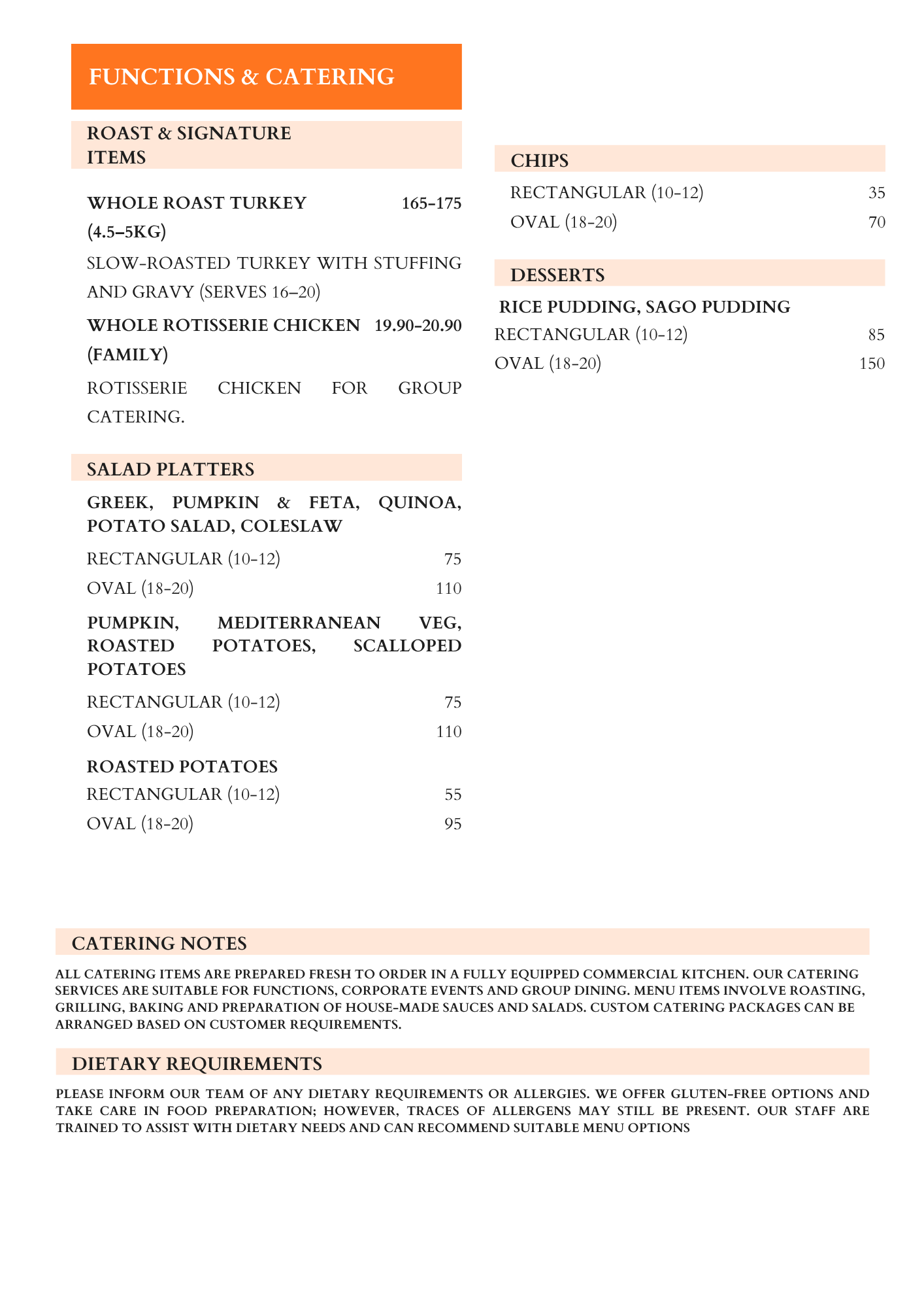 Menu Page 5